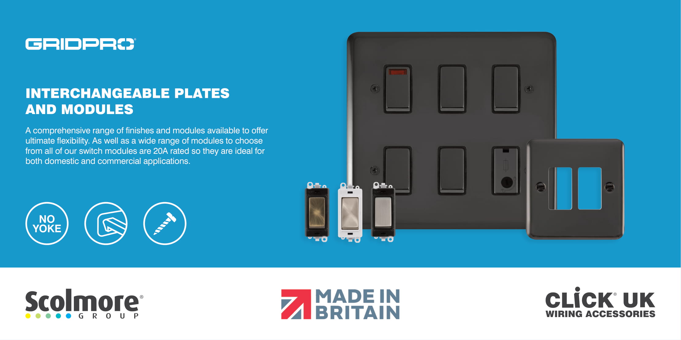 GRIDPRO® UK- INTERCHANGABLE PLATE & MODULES